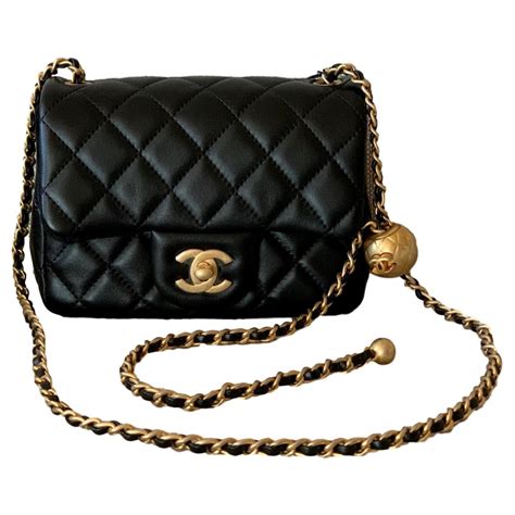 chanel small pouch with chain|chanel mini flap bag lambskin.